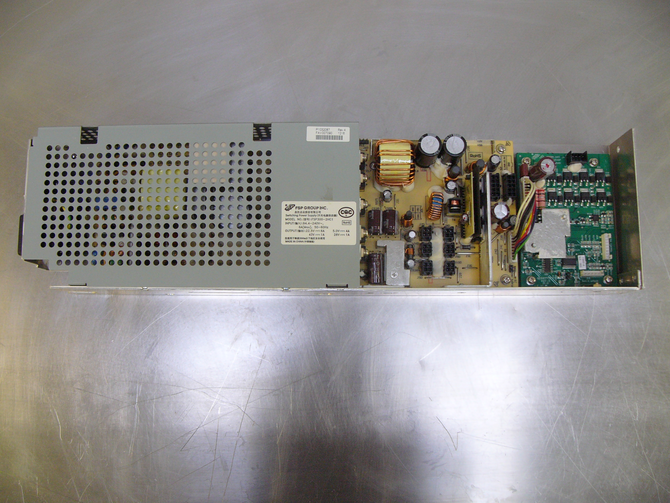 AC/DC Combined Power Supply, For all 140Xi4, 170Xi4 and 220Xi4 printers,  Zebra P1077233